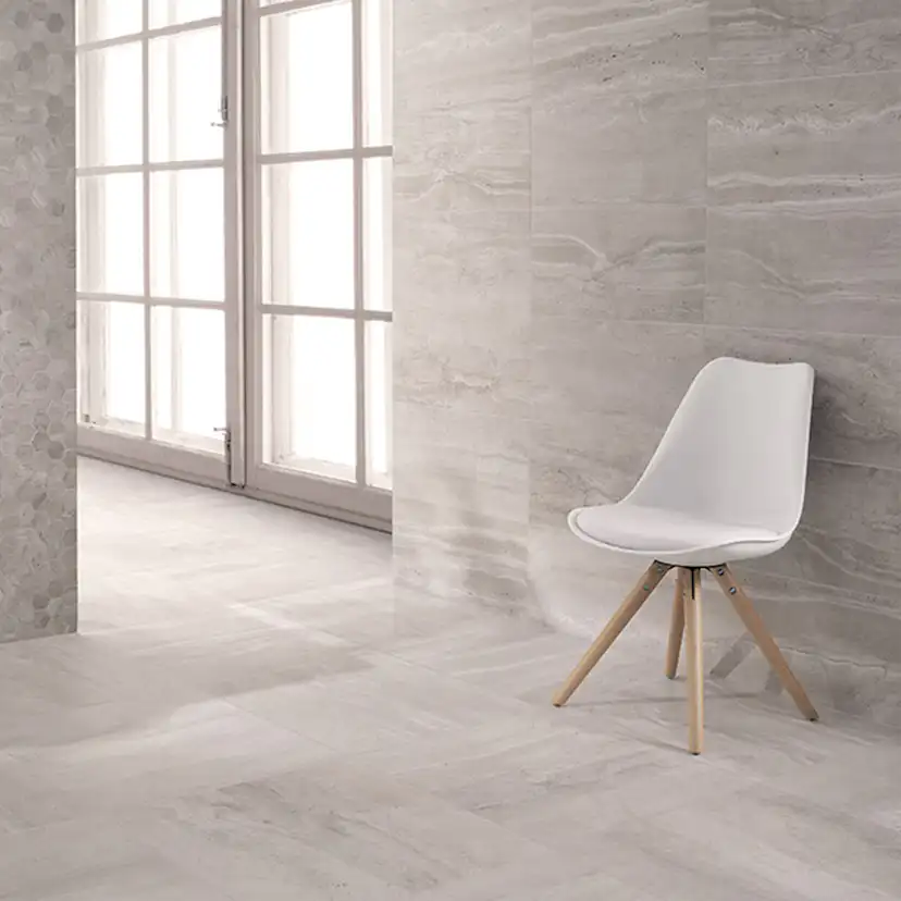 Klinker Coem Ceramiche Reverso Grigio Grå P/R 60x60 cm