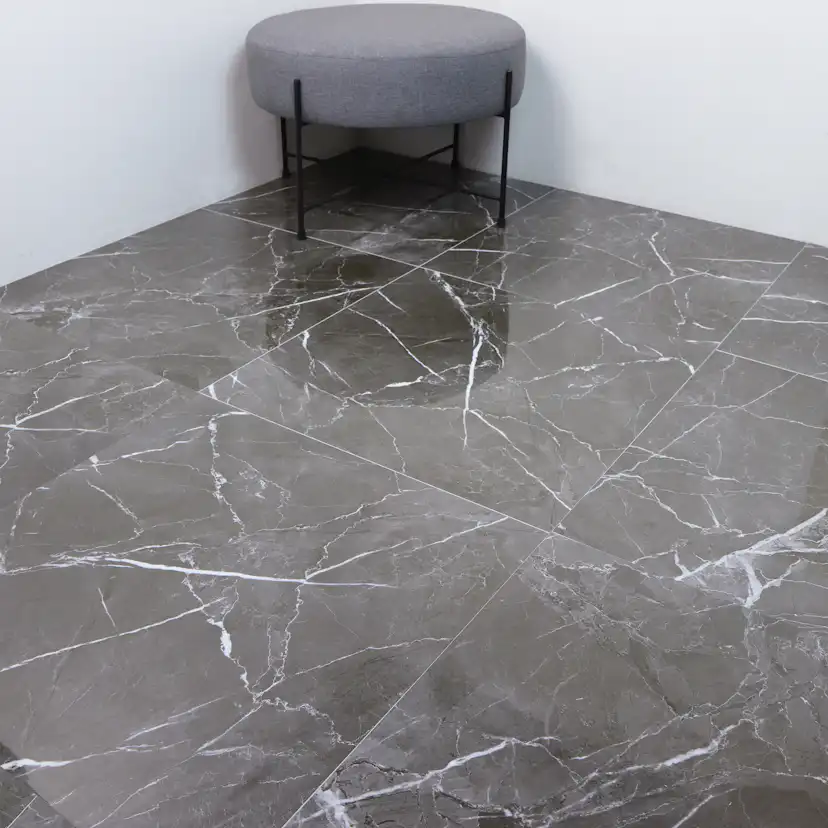 Klinker Tenfors Aura Marengo Blank Rak Kant 60x60 cm