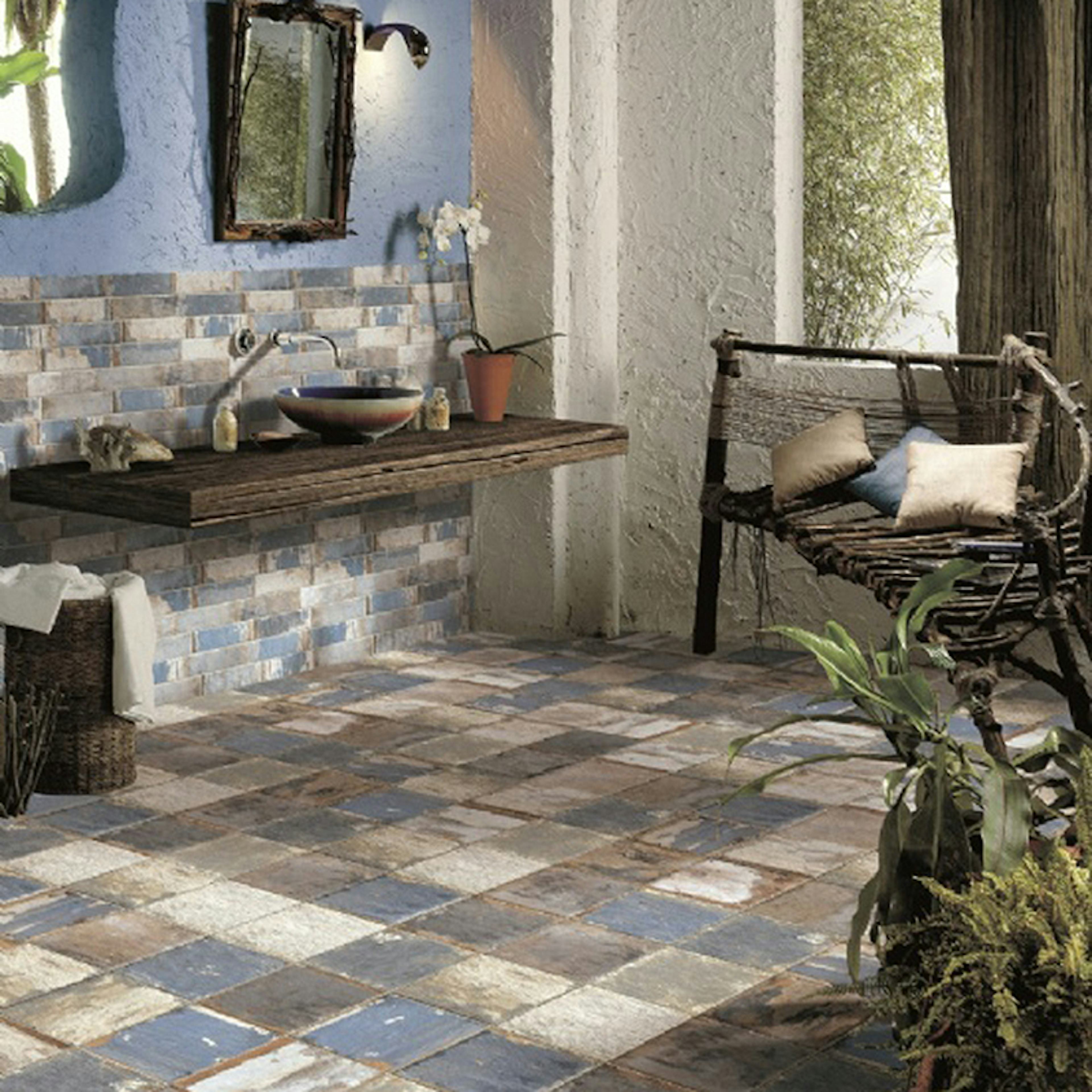 Klinker Lhådös Havanna Sky Blue 20x20 cm