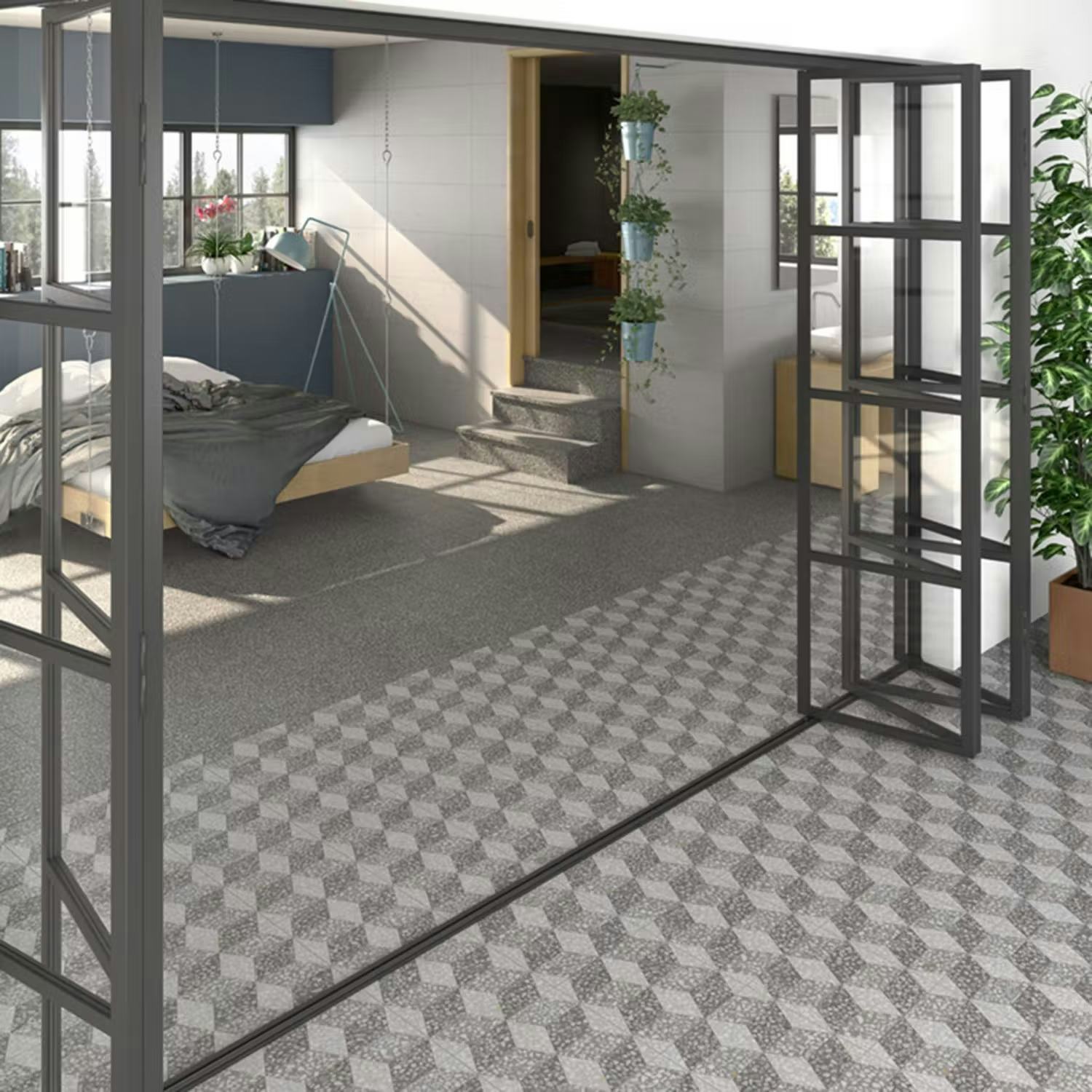 Klinker Tenfors Amalfi Grafit 30x30 cm