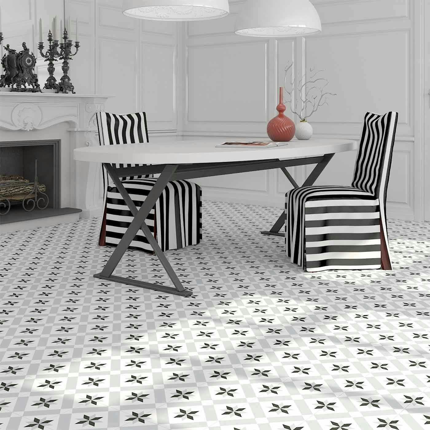 Klinker Tenfors Calvet Gris 20x20 cm