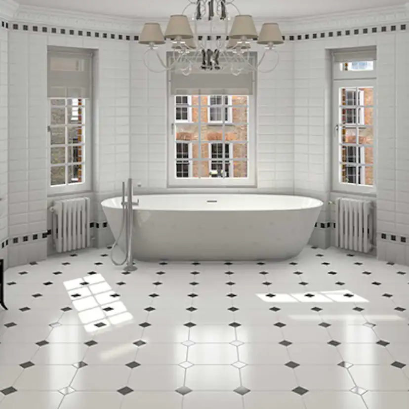 Klinker Tenfors Taco Negro 7x7 cm