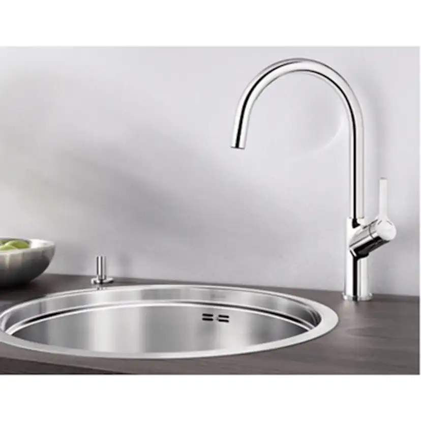 Köksblandare Blanco Carena Engreppsblandare Krom med Svängbar Pip