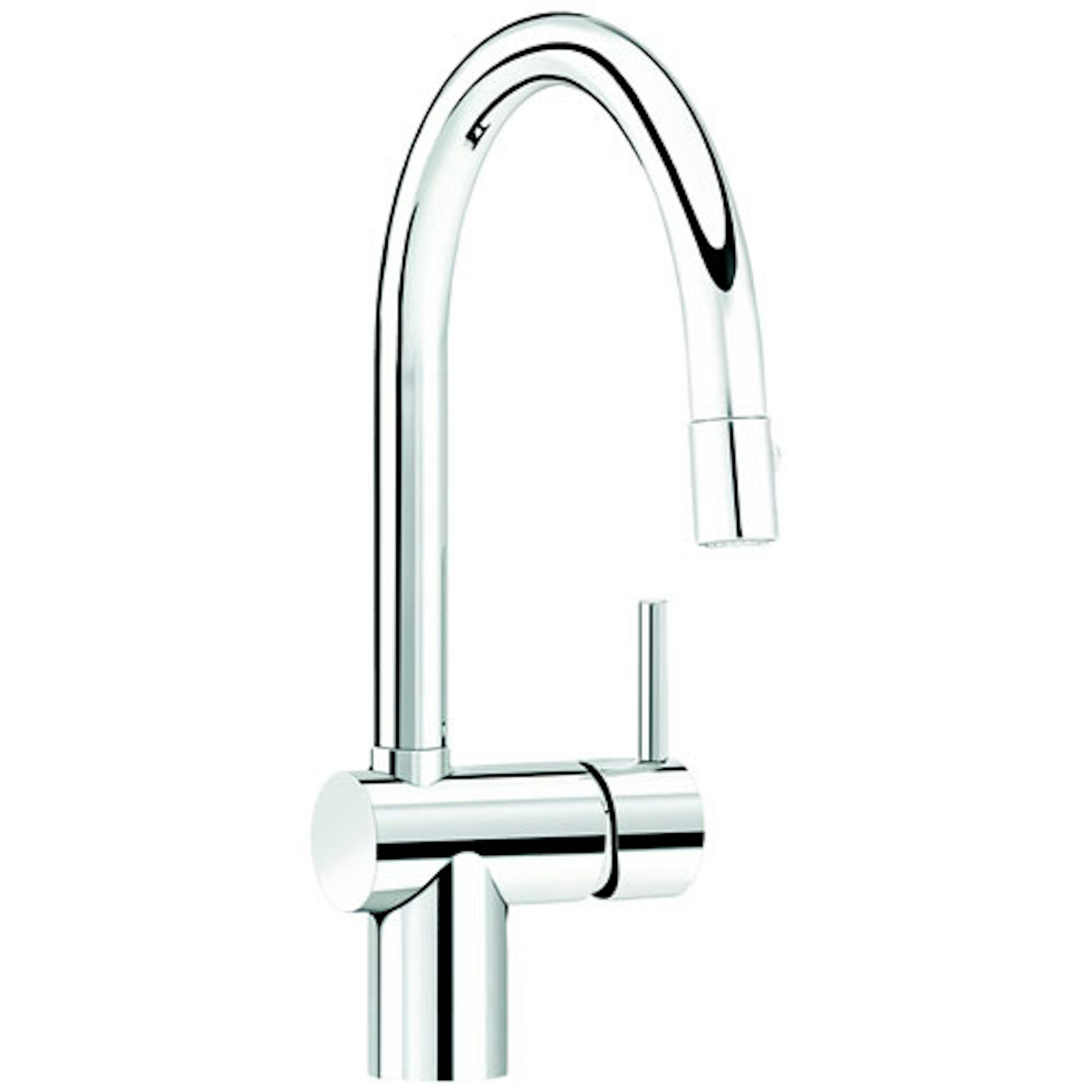 Köksblandare Damixa Osier Hög C-Pip Utdragbar Handdusch