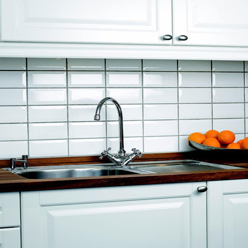 Köksblandare Damixa Tradition 37005 Tvågreppsblandare Krom med Svängbar Pip