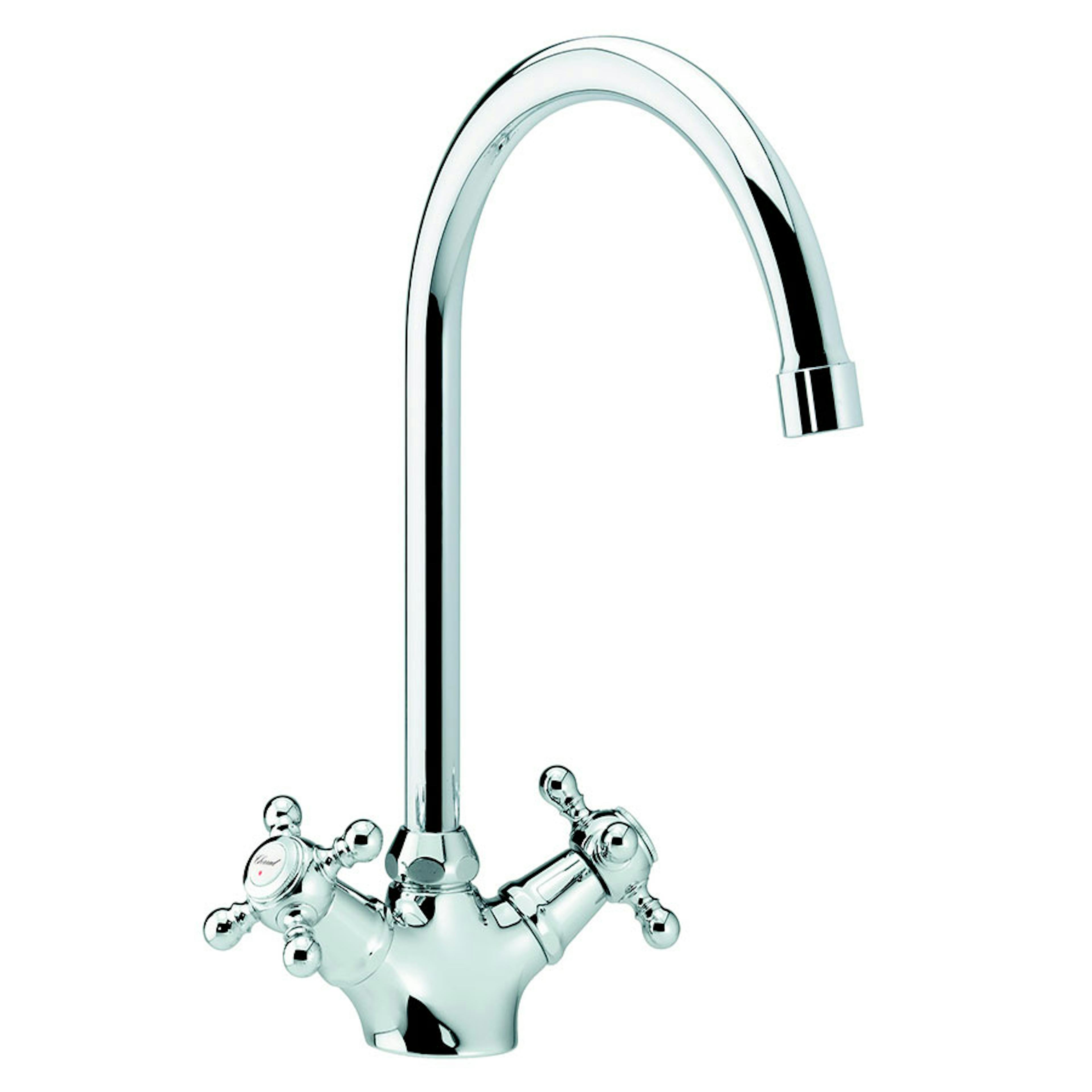 Köksblandare Damixa Tradition 37005 Tvågreppsblandare Krom med Svängbar Pip