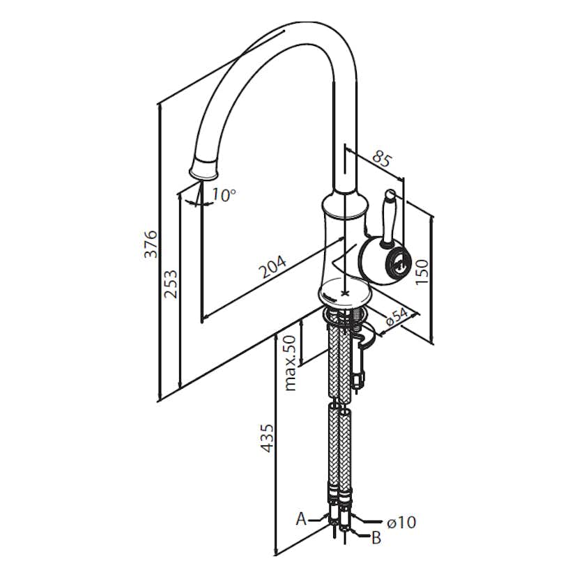 Köksblandare Damixa Tradition