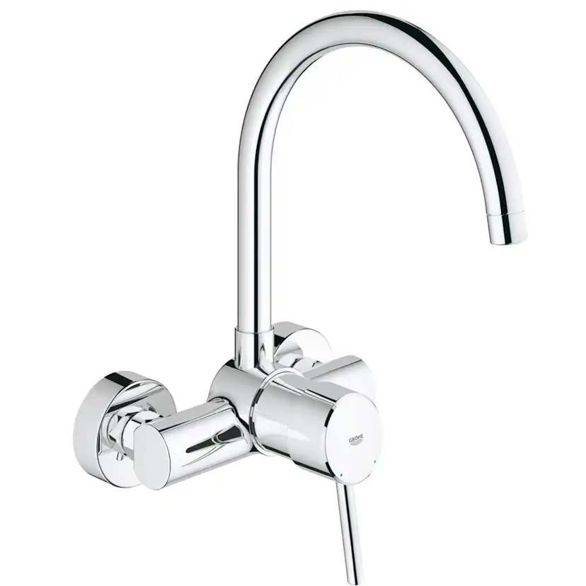 Köksblandare Grohe Concetto 32667001 Engreppsblandare med Svängbar Pip & SilkMove
