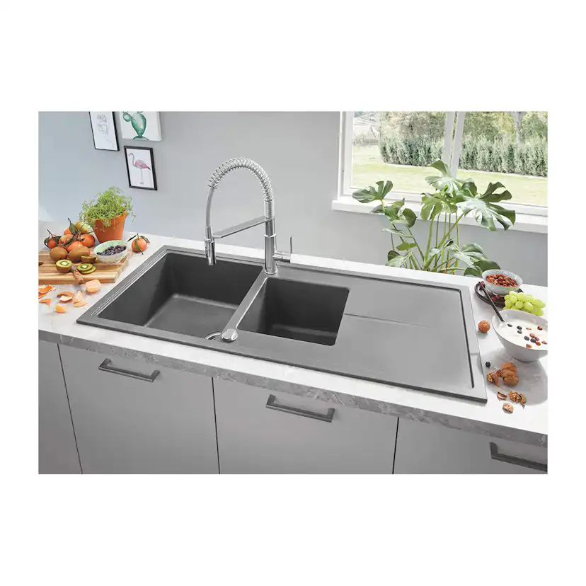 Köksblandare Grohe Get 30361 Engreppsblandare med Svängbar Pip & SpeedClean