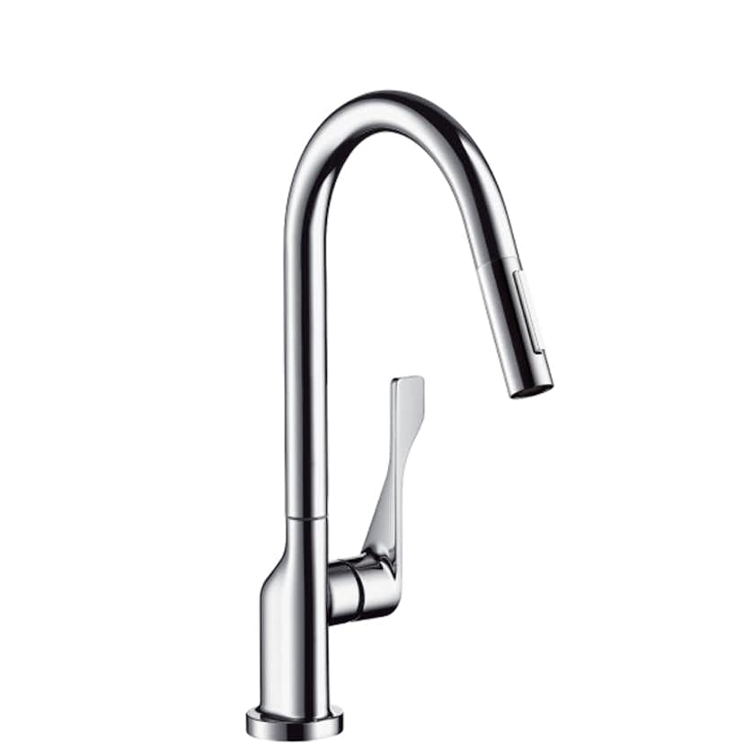 Köksblandare Axor Citterio 2-Jet med Utdragbar Pip