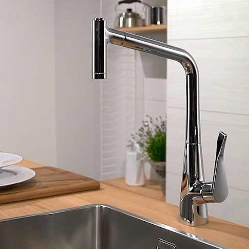 Köksblandare Hansgrohe Metris Select 320 med Utdragbar Pip