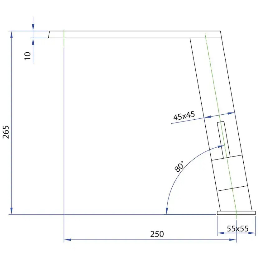 Köksblandare Strand Stainless Stockholm City STC-1102