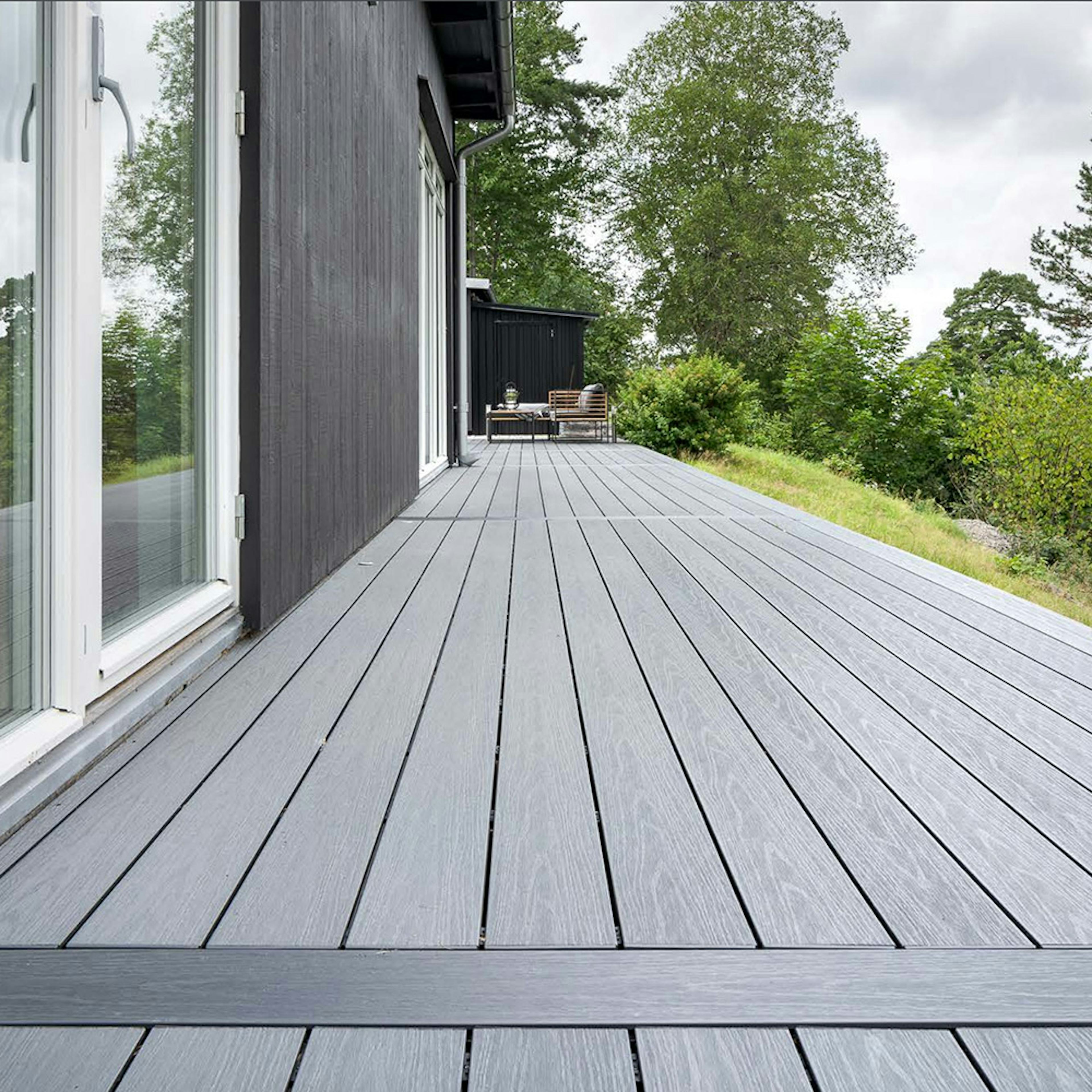 Komposittrall Kärnsund Wood Link Doubledeck 23x140 mm 4,20 m 2 st/frp