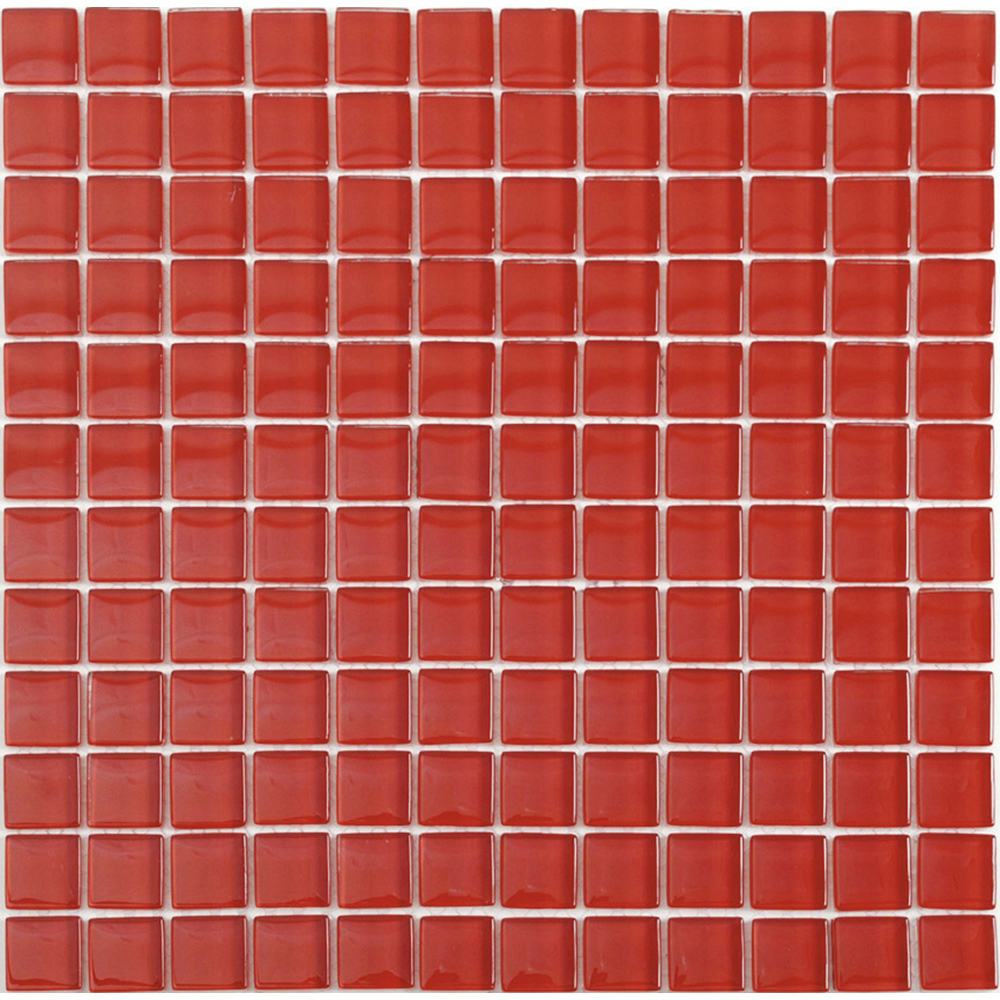 Kristallmosaik Arredo Blank Röd 2,3x2,3 Röd cm
