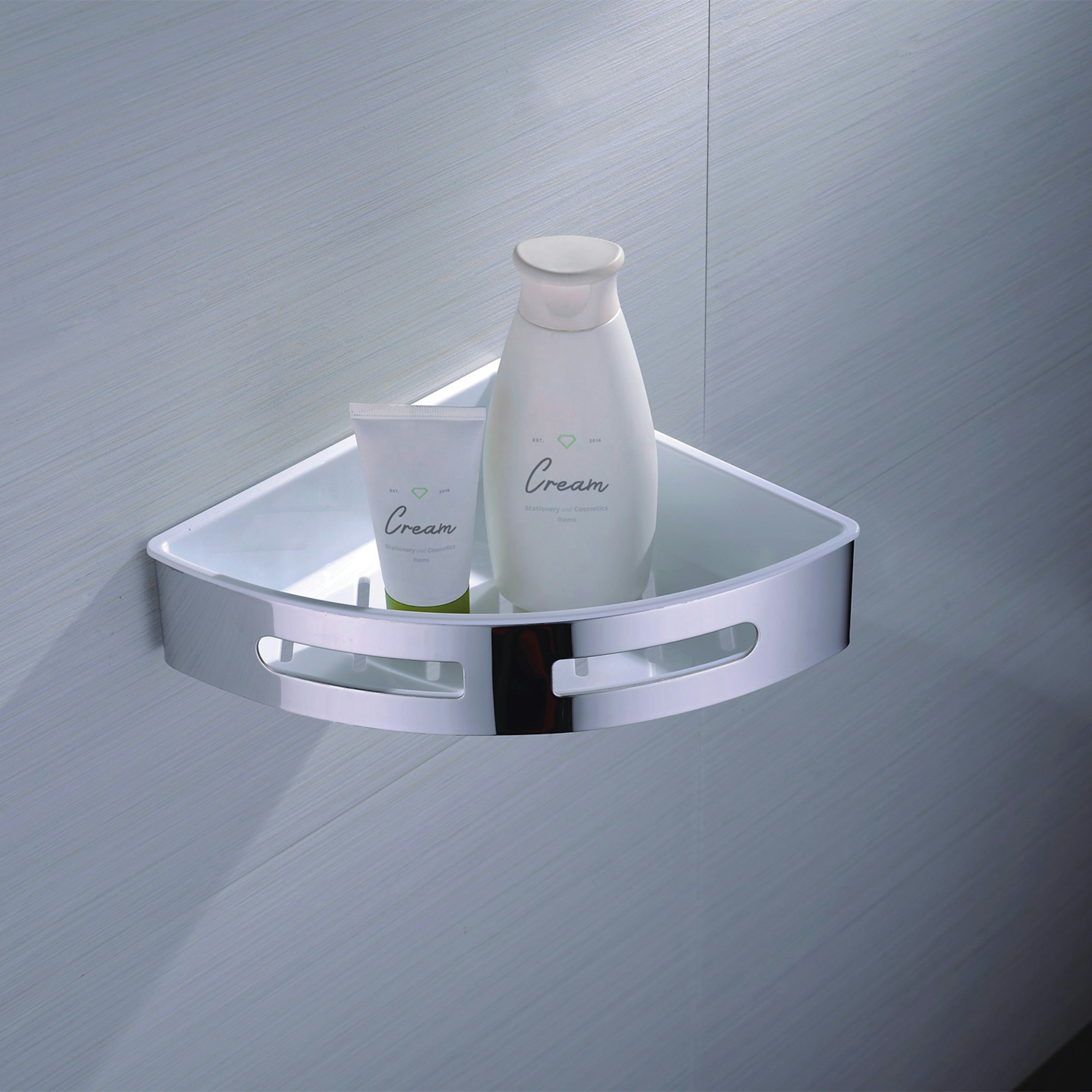 Schampohylla Strand Stainless Kullavik trekantig KUL-501