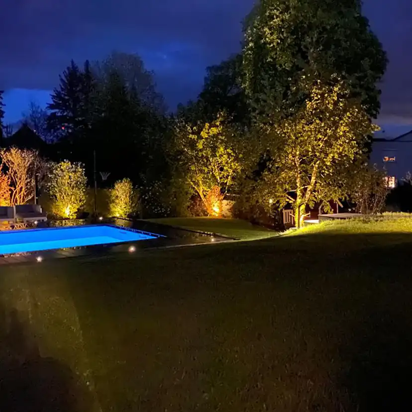 Däcksbelysning Heissner Smart Light 3W RGB Kvadratisk 80x80 mm