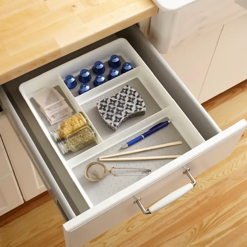 Lådinsats Madesmart Vit