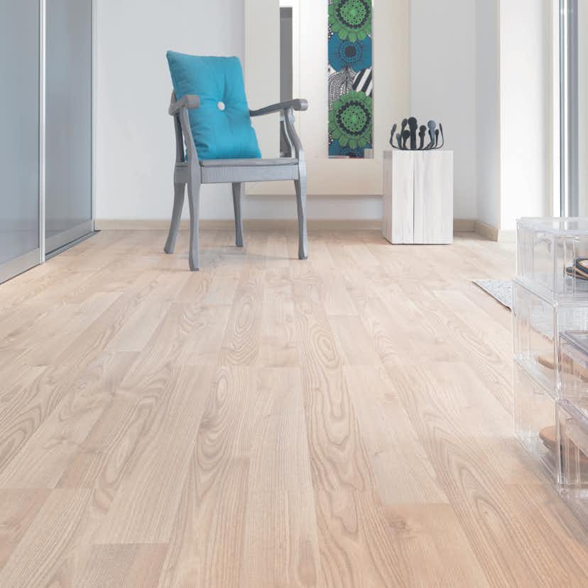 Laminatgolv BerryAlloc Original White Oak 2-Stav, Ljudabsorberande med Ekimitation