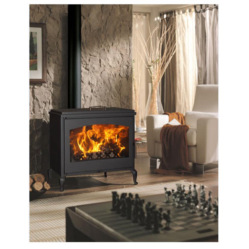 Braskamin Panadero EcoDesign Lavanda Fristående 9,8kW