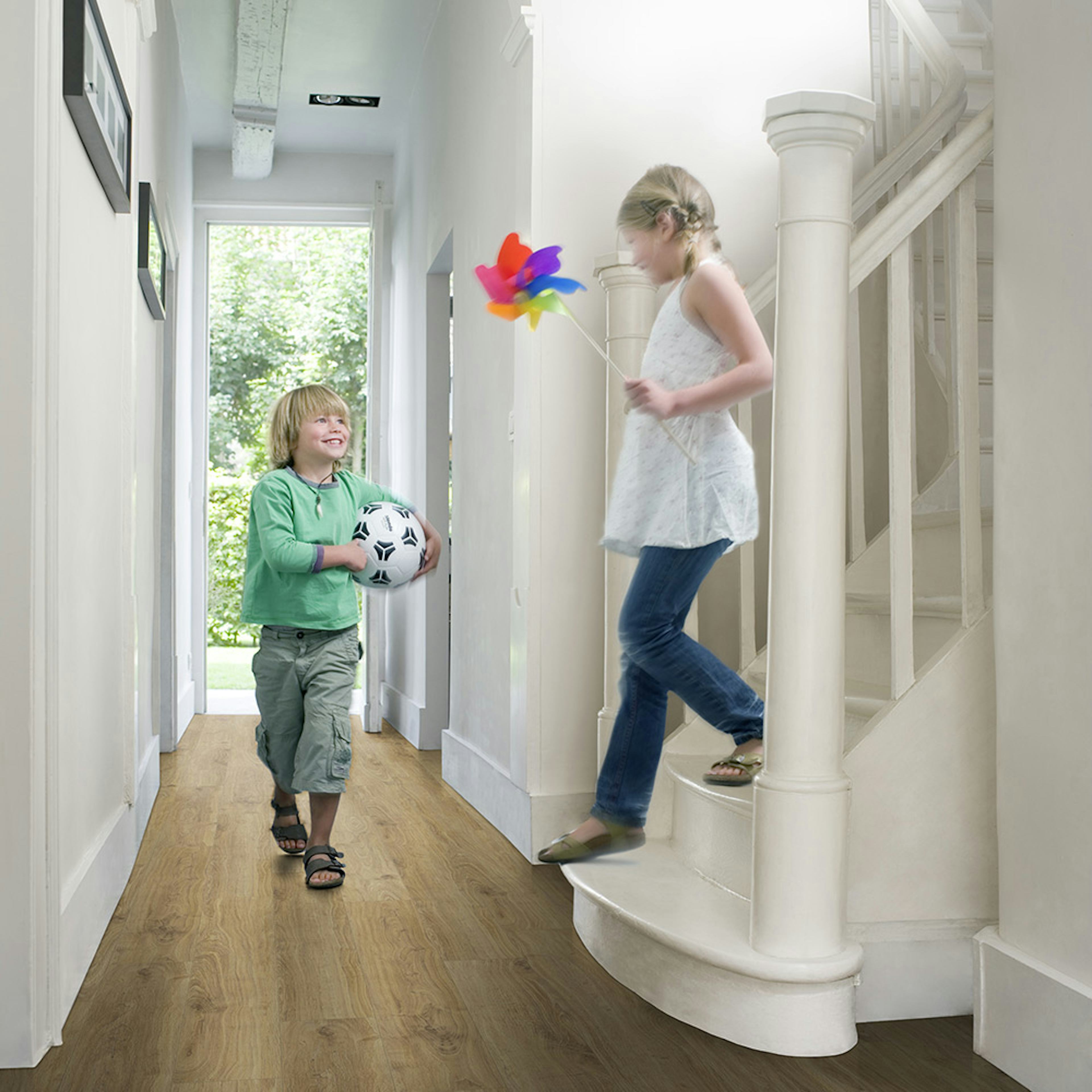 Laminatgolv Loc-Floor Authentic Oak Nature  1-Stav