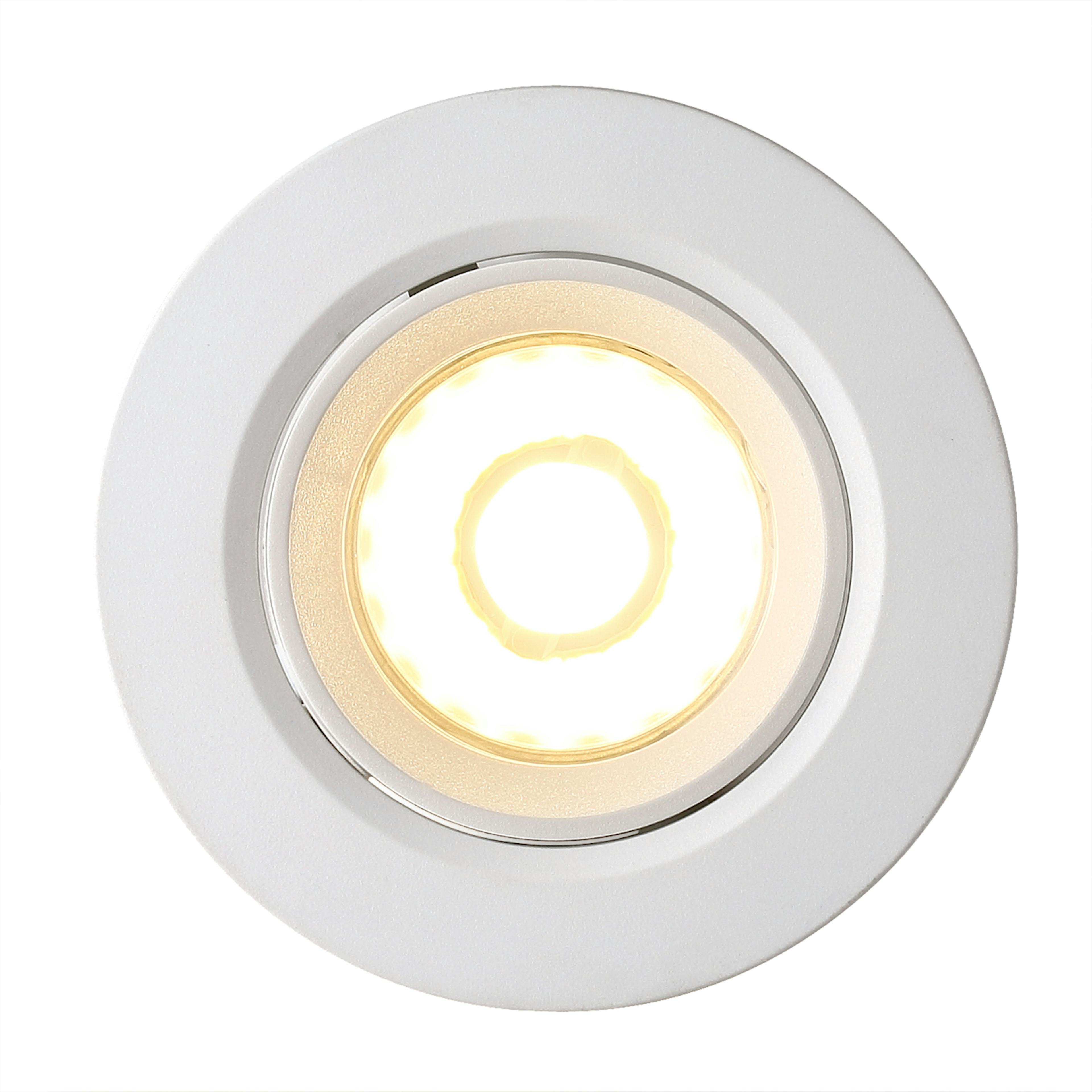 LED-spot Nordlux Roar IP23 Dimbar Vit