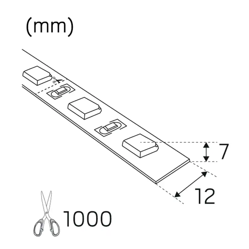 LED-Strip Hide-a-lite HV FDIM lpm