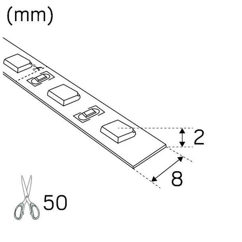 LED-Strip Hide-a-lite RX HDI 3000K 5 m