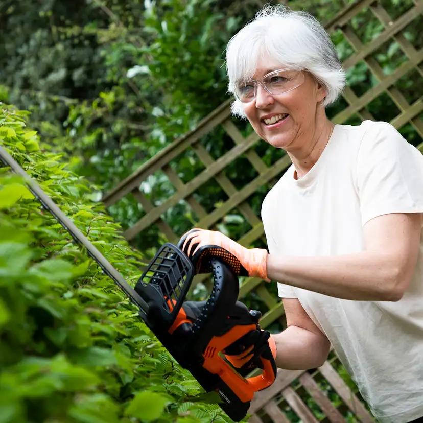 Häcksax Yardforce 20V Med Batteri och Laddare