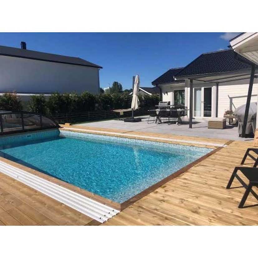 Pooltak Nordenspa Lillehammer 3,22 x 6,47 Kanalplast