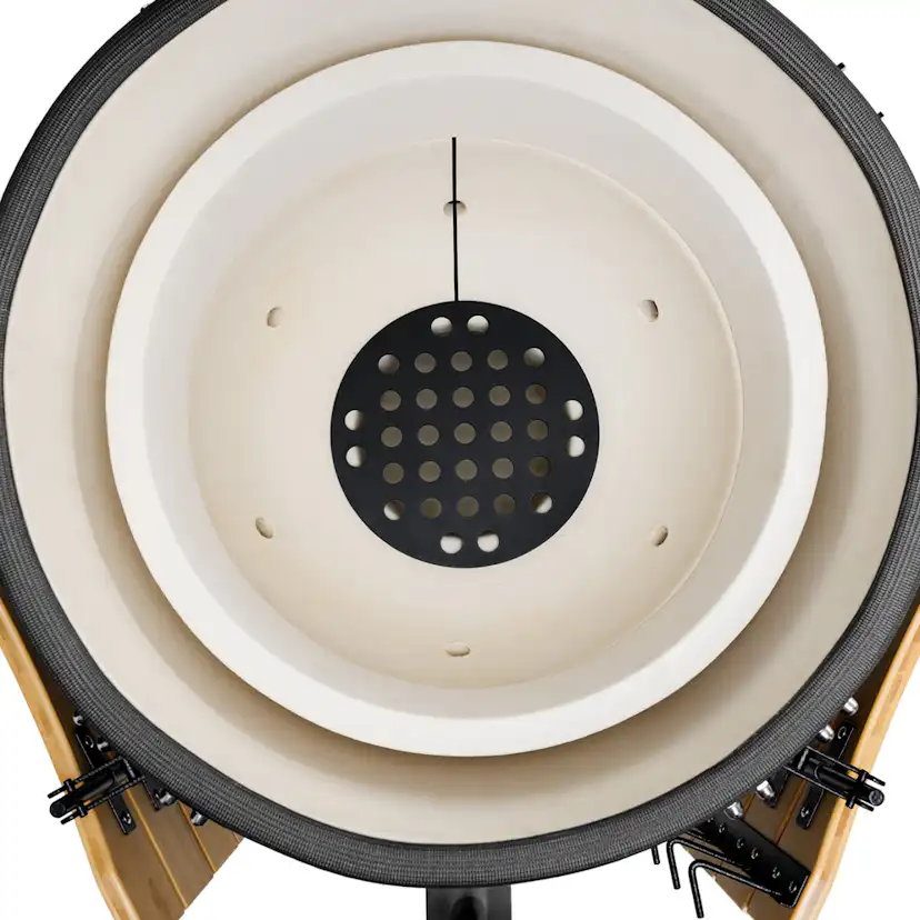 Kolgrill Kamado Bono Limited Svart Med Överdrag