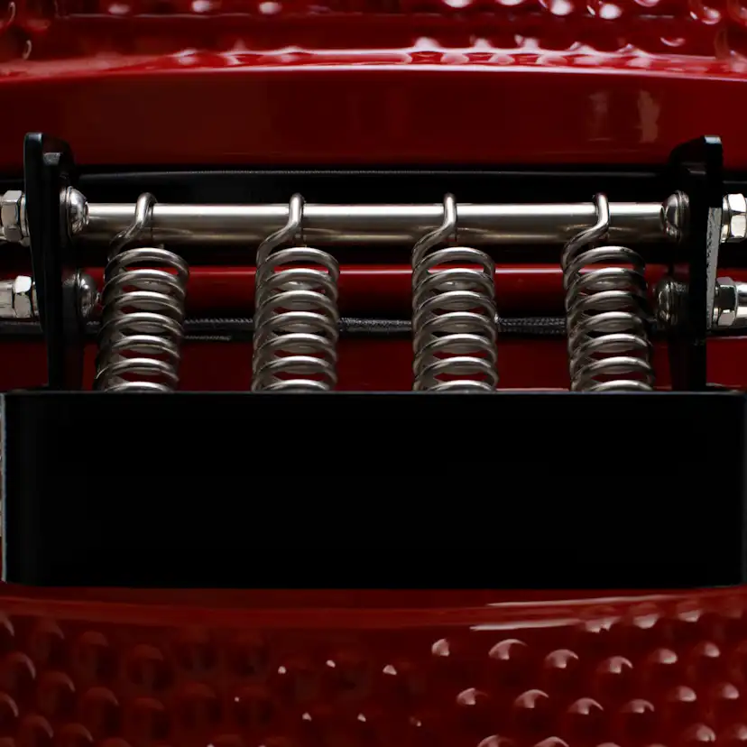 Kolgrill Kamado Bono Limited Röd Med Överdrag