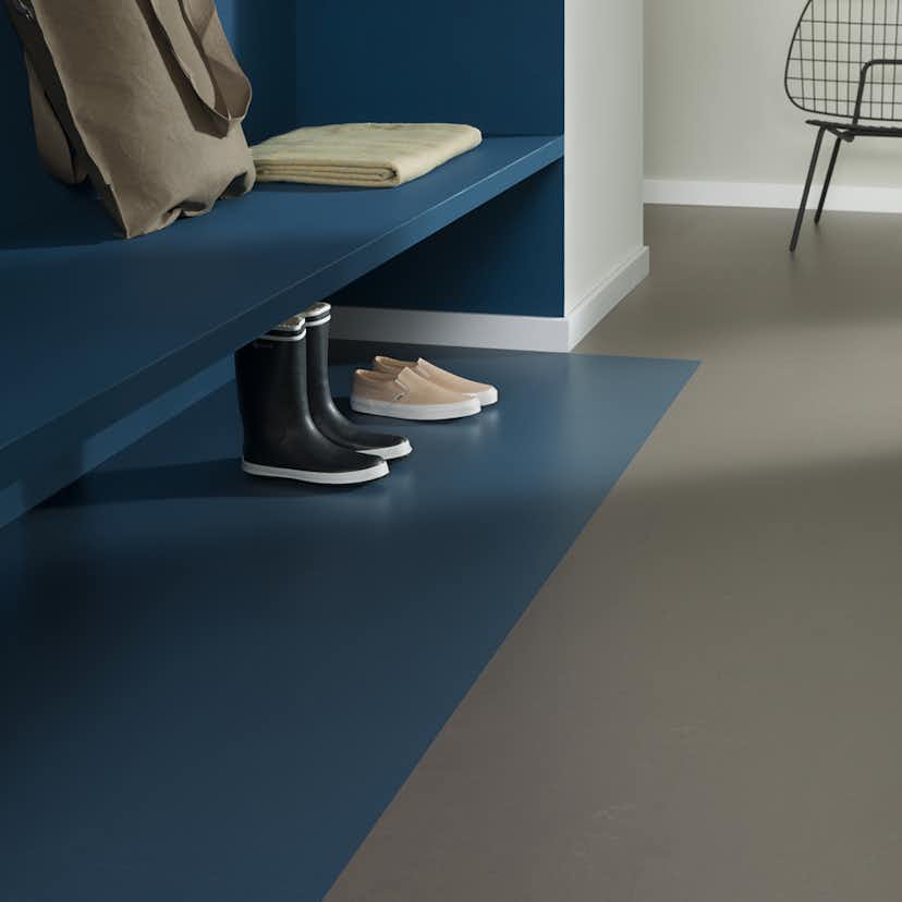 Linoleumgolv Forbo Marmoleum Click Delta Lace 30x30cm med Klicksystem