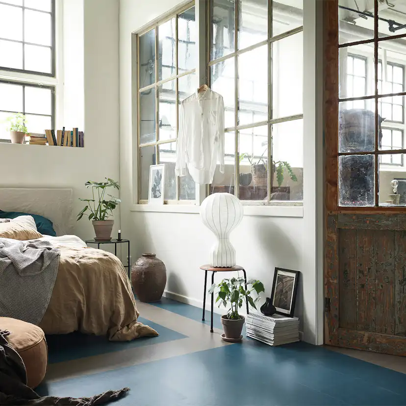 Linoleumgolv Forbo Marmoleum Click Delta Lace 60x30 cm