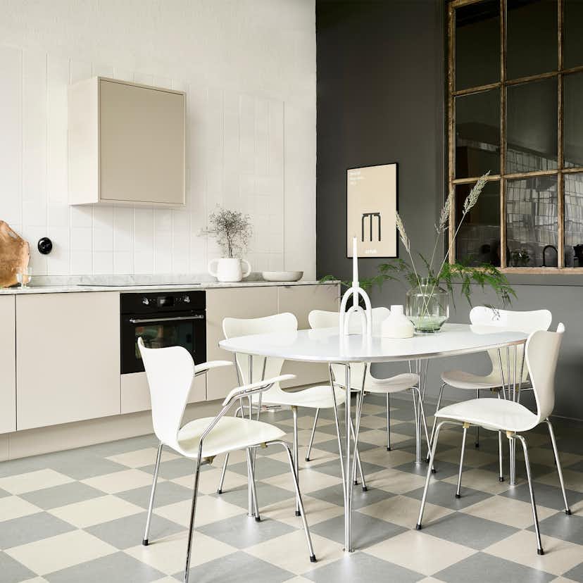 Linoleumgolv Forbo Marmoleum Click Nebula 60x30 cm