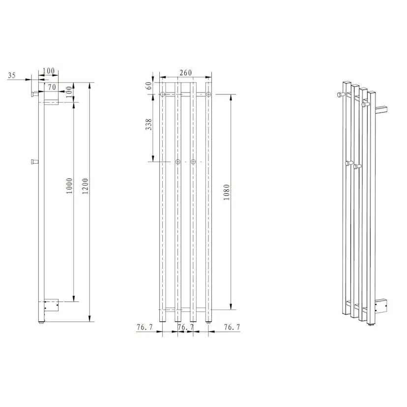 Handdukstork Bathlife List 260