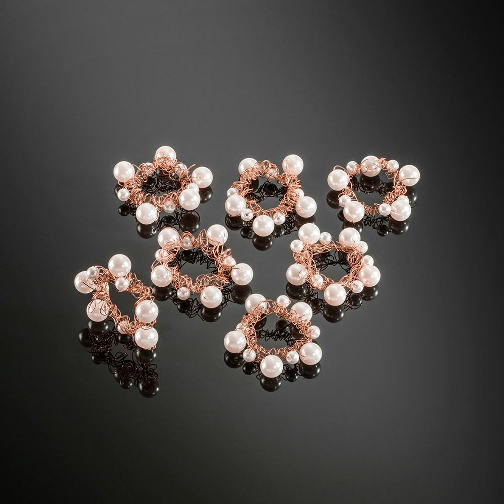 Ljusmanschetter Gnosjö Konstsmide Pärlor 7-pack