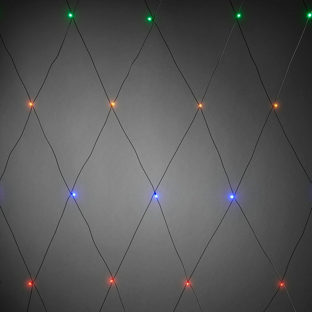 Ljusnät Gnosjö Konstsmide 64 st LED 2x2 m