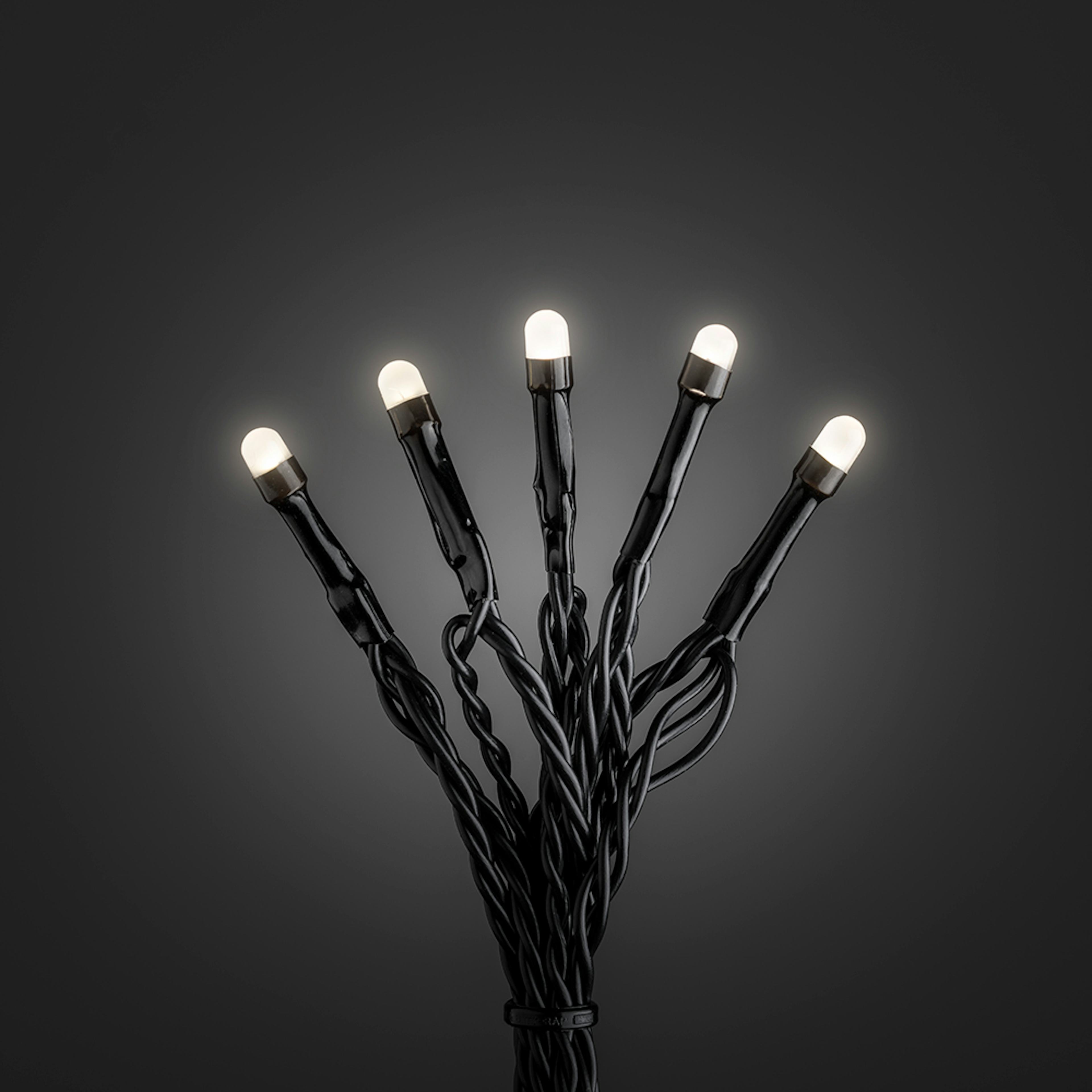 Ljusslinga Gnosjö Konstsmide 80 st Frostad Topp