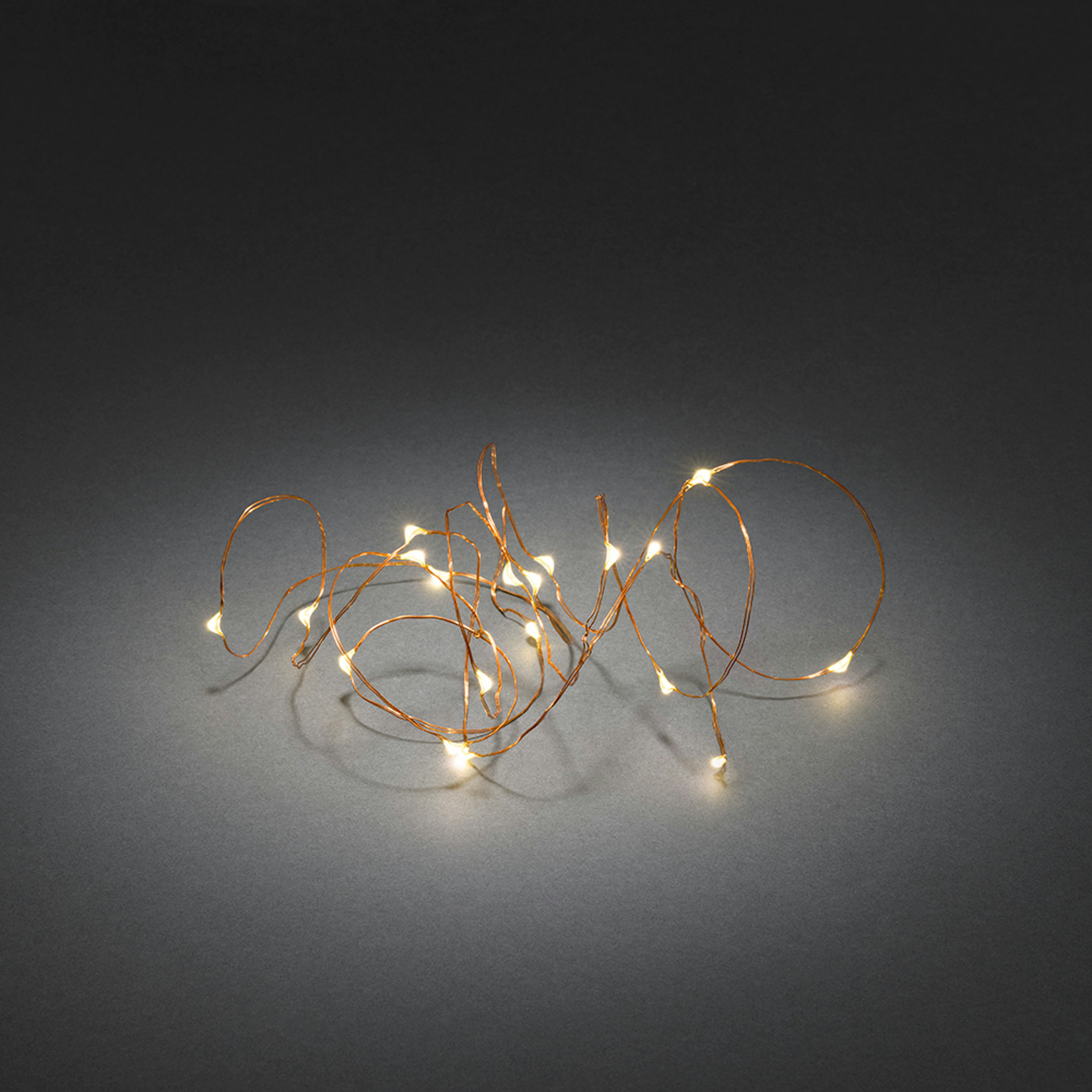 Ljusslinga Gnosjö Konstsmide Batteridriven 4,4 m