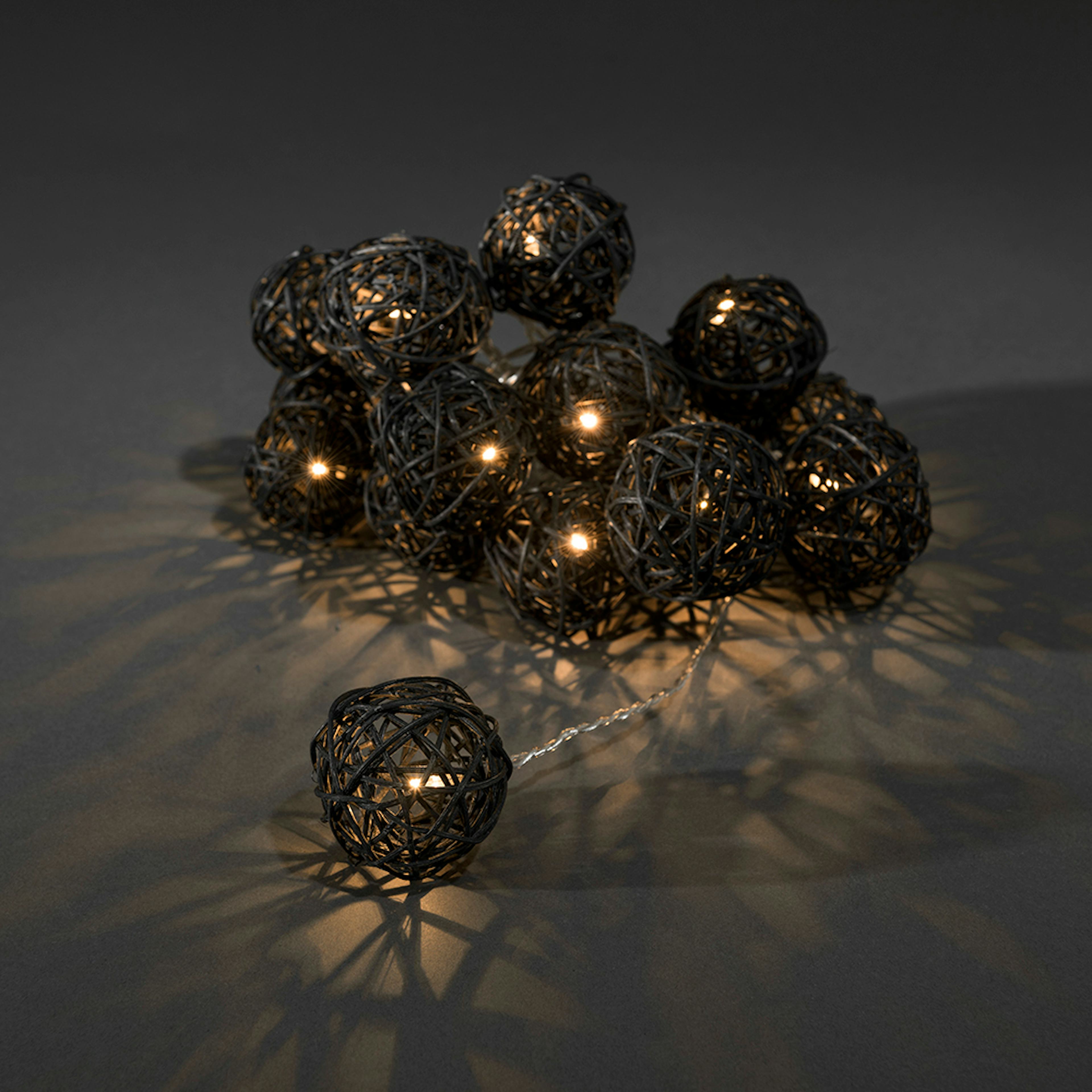 Ljusslinga Gnosjö Konstsmide Bollar 16