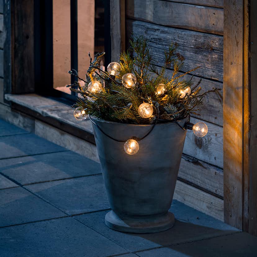 Ljusslinga Gnosjö Konstsmide E14 2,25 m Batteridriven