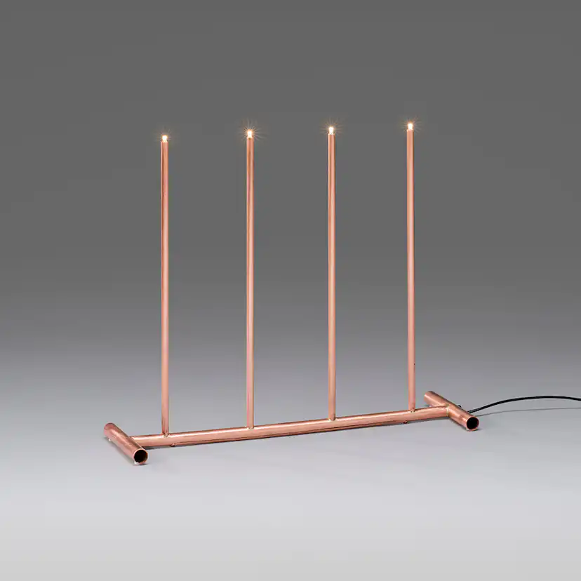 Adventsljusstake Gnosjö Konstsmide 4L Rör