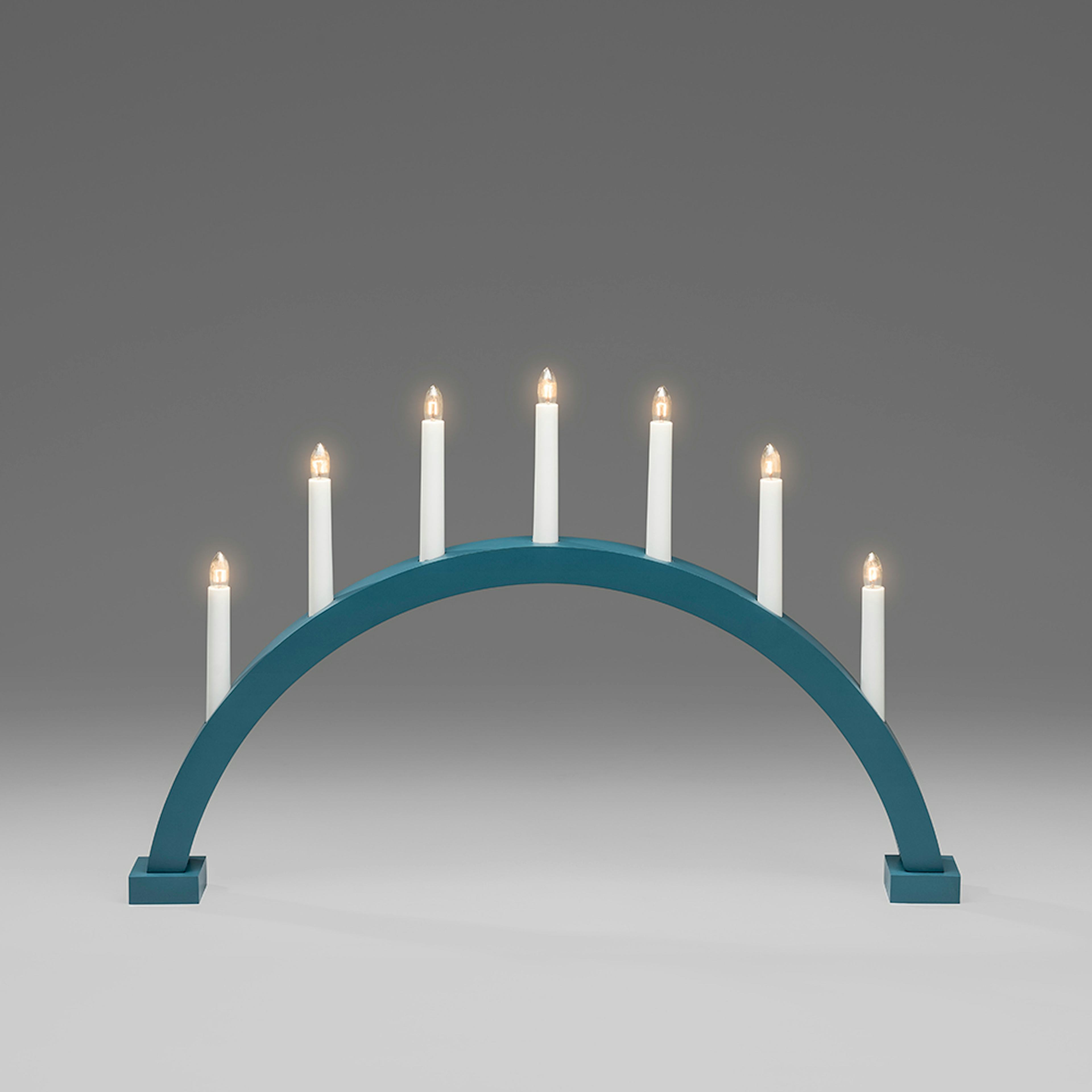 Adventsljusstake Gnosjö Konstsmide 7L Båge Stor