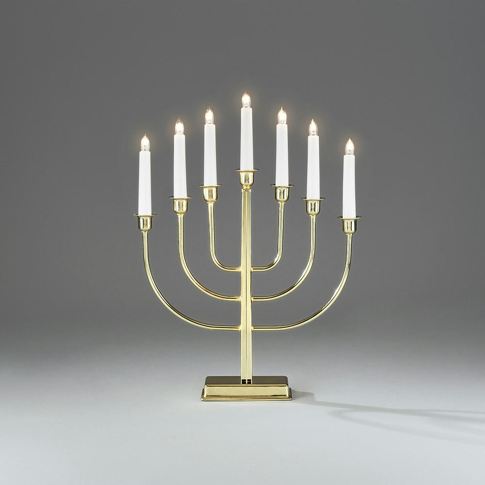 Adventsljusstake Gnosjö Konstsmide 7L Förmässingad