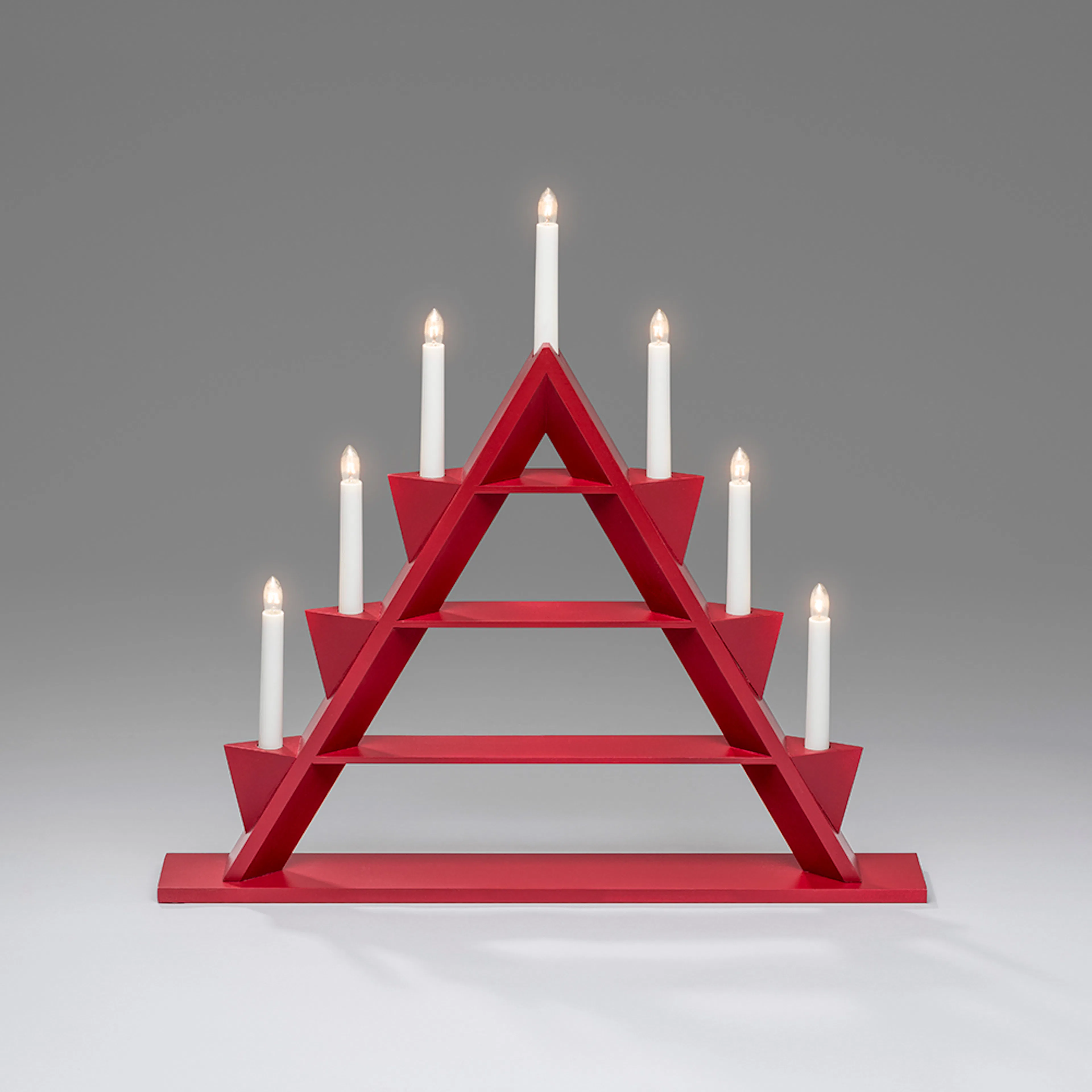 Adventsljusstake Gnosjö Konstsmide 7L med Hyllplan