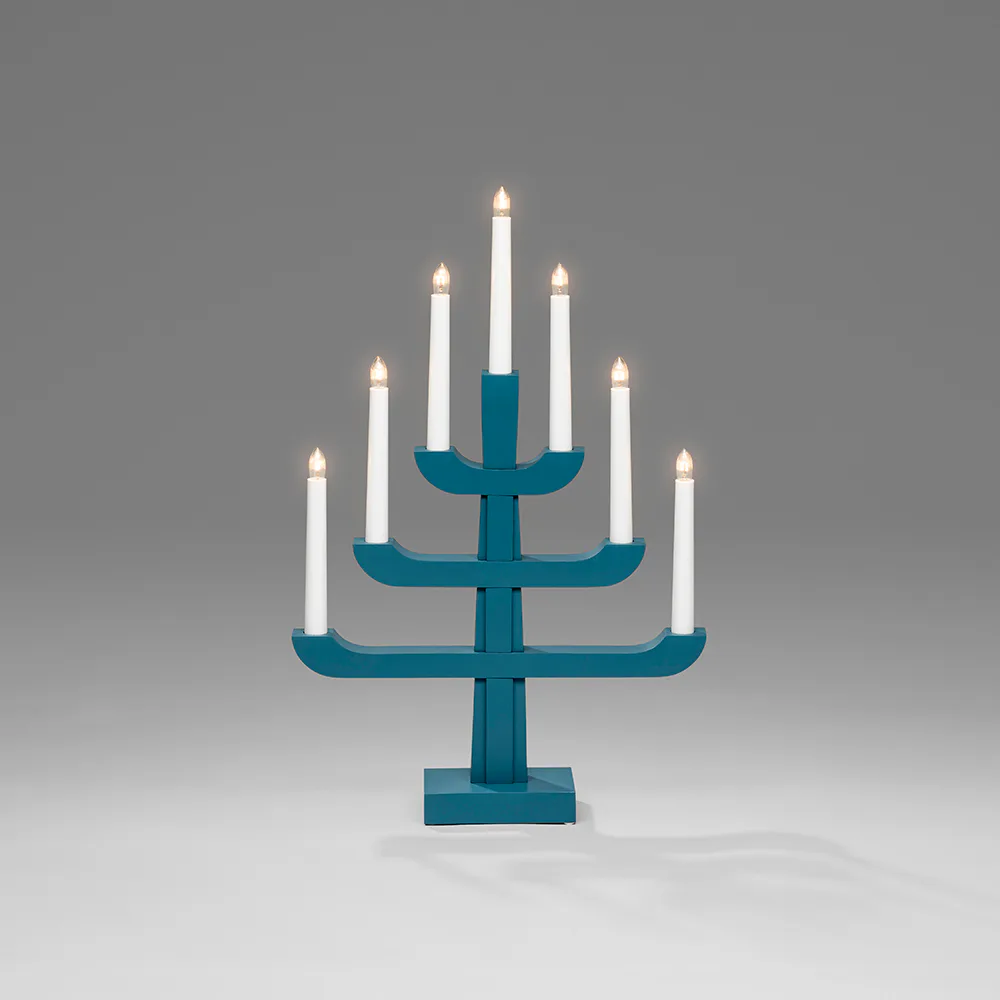 Adventsljusstake Gnosjö Konstsmide 7L på Fot H50