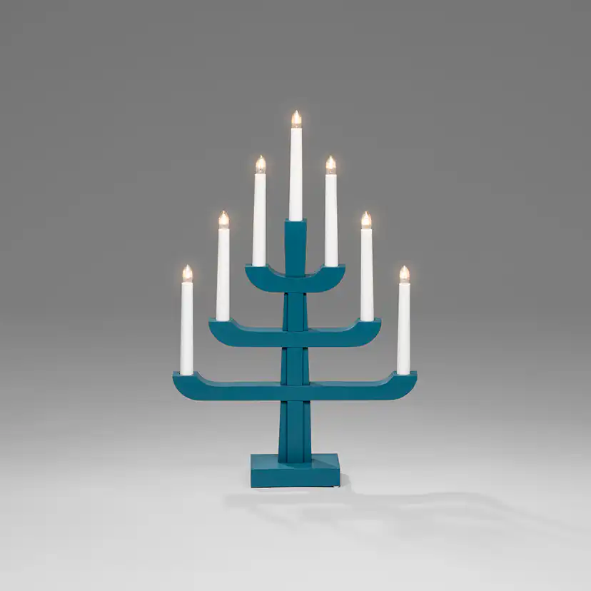 Adventsljusstake Gnosjö Konstsmide 7L på Fot H50