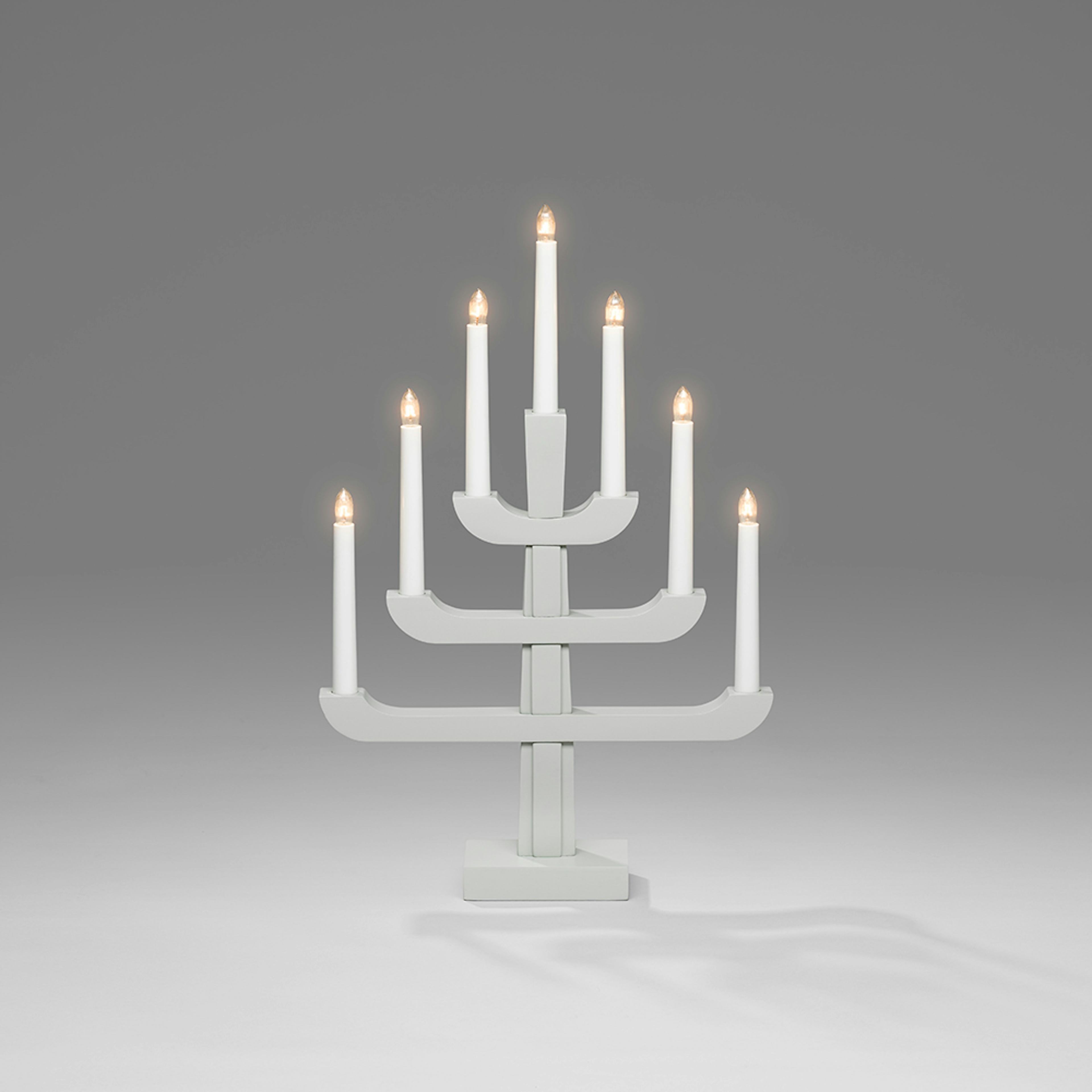 Adventsljusstake Gnosjö Konstsmide 7L på Fot H50