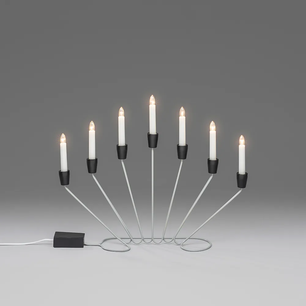 Adventsljusstake Gnosjö Konstsmide 7L Trådar