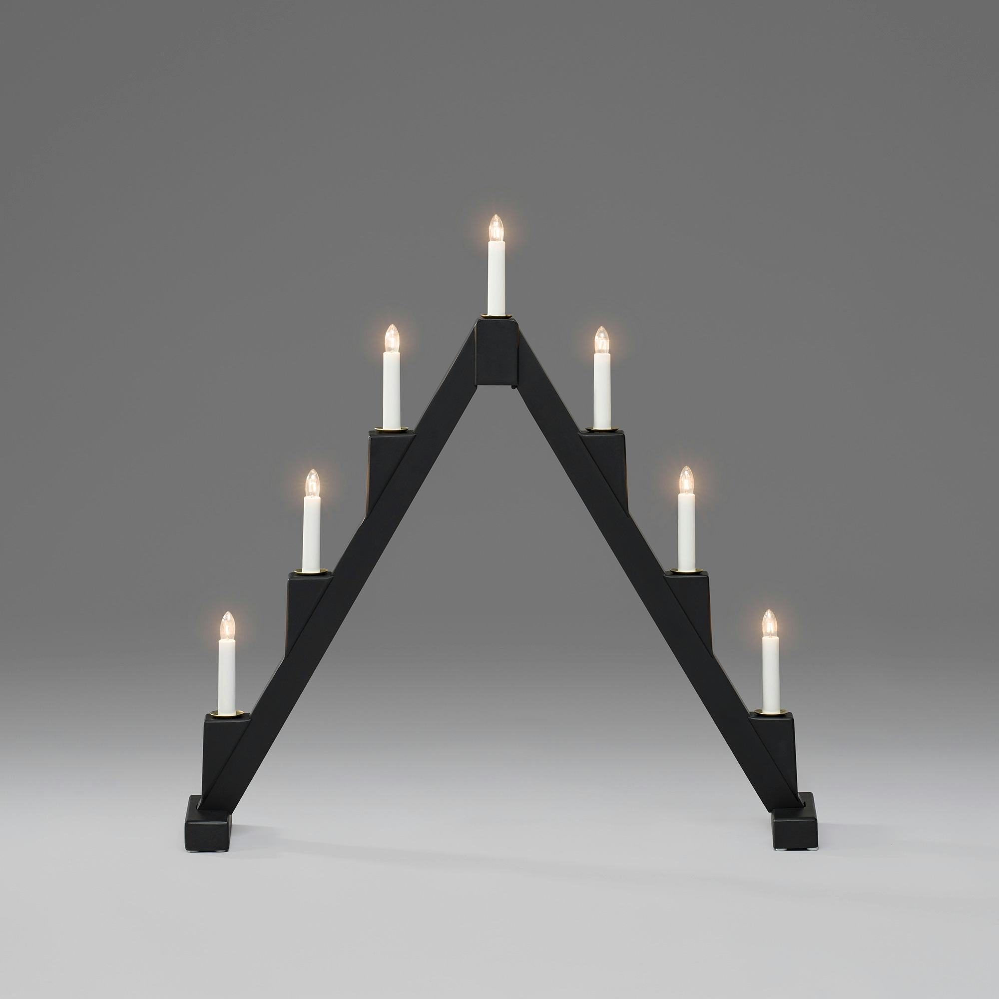 Adventsljusstake Gnosjö Konstsmide 7L Vikbar